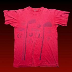 Vintage single stitch “golf” t shirt